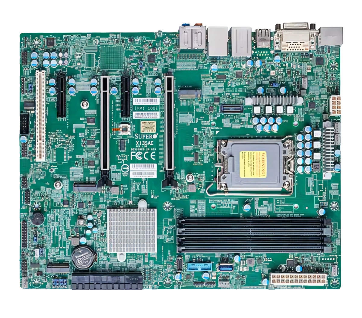 超微X13SAE/W680工作站主板 支持12 13代CPU PCIe5.0雙千兆3*M.2